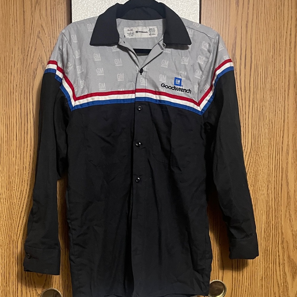 Men's Long Sleeve Shirt - Black and Gray #20